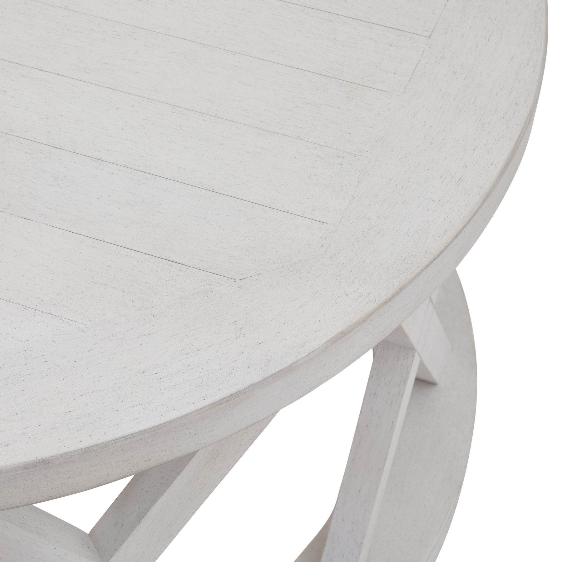 Stamford Plank Collection Round Coffee Table | Fairspot UK