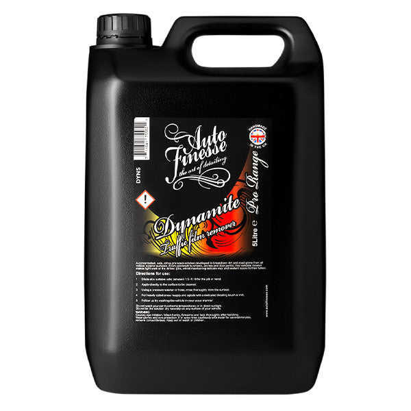 Auto Finesse Dynamite Traffic Film Remover 5Ltr - Fairspot UK