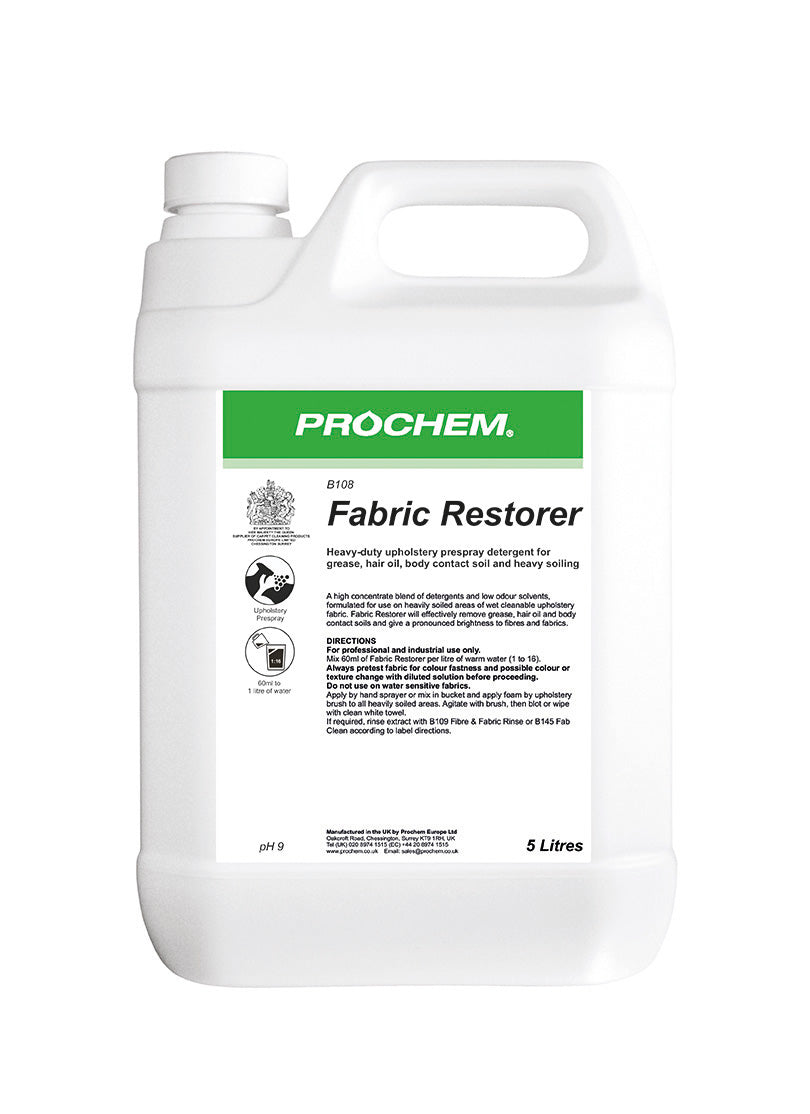 Prochem Fabric Restorer 5L - Fairspot UK