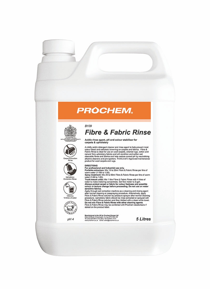 Prochem Fibre & Fabric Rinse 5L - Fairspot UK