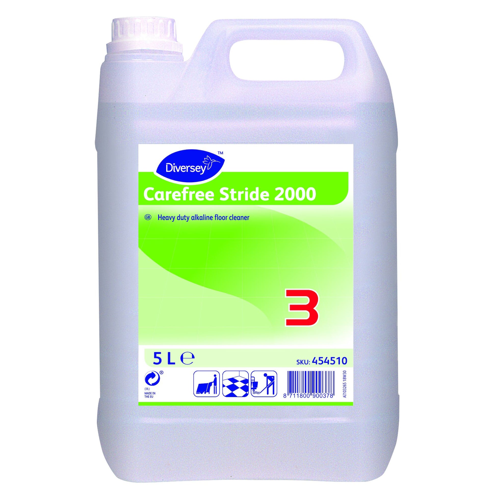 Carefree Stride 2000 Heavy Duty Alkaline Floor Cleaner | 454510 - Fairspot UK