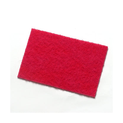 CleanWorks Colour Coded Scourer Red Pack 10 - Fairspot UK