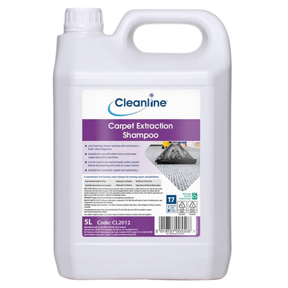 Cleanline Carpet Extraction Shampoo 5 Litre - Fairspot UK