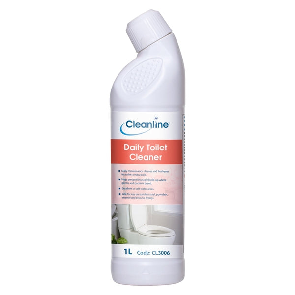 Cleanline Daily Toilet Cleaner 1 Litre Case 6 - Fairspot UK