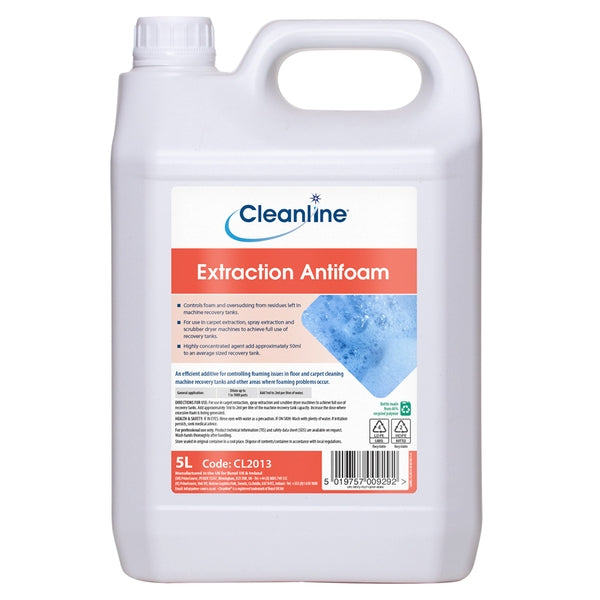 Cleanline Extraction Antifoam 5 Litre - Fairpspot UK