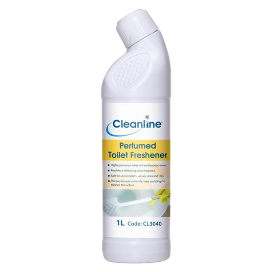 Cleanline Perfumed Toilet Freshener 1 Litre (Case 6) - Fairspot UK