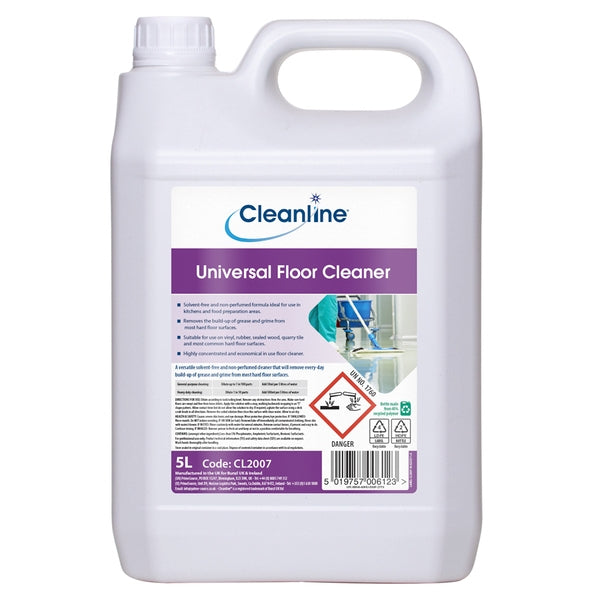 Cleanline Universal Floor Cleaner 5 Litre | CL2007- Fairspot UK
