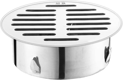Fairspot Removable Floor Drain Filter, Stainless Steel Shower Drain Cover for Outdoor Balcony Yard Use - Fairspot UK
