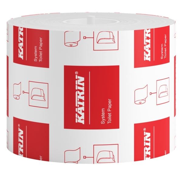 Katrin System Toilet Roll 2-Ply White 800 Sheet (Case of 36) | 103424 - Fairspot UK