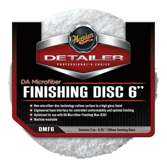 Meguiars Detailer DA Microfiber Finishing Disc 6" (2pcs) - Fairspot UK