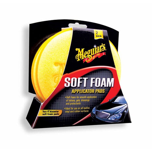 Meguiars Soft Foam 4" Applicator Pads (2pcs) - Fairspot UK