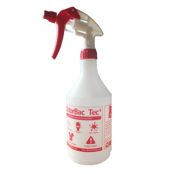 OdorBac Tec 4 Refill Bottle Red (Empty) - Fairspot UK