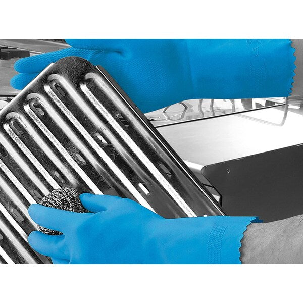 Optima Rubber Glove Blue - Fairspot UK
