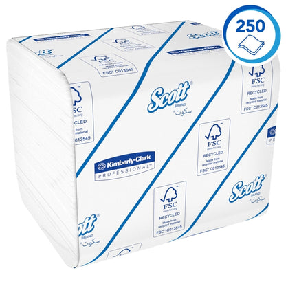 Scott Control 2Ply Bulk Pack Folded Toilet Tissue (Case of 36) | 8042 - Fairspot UK