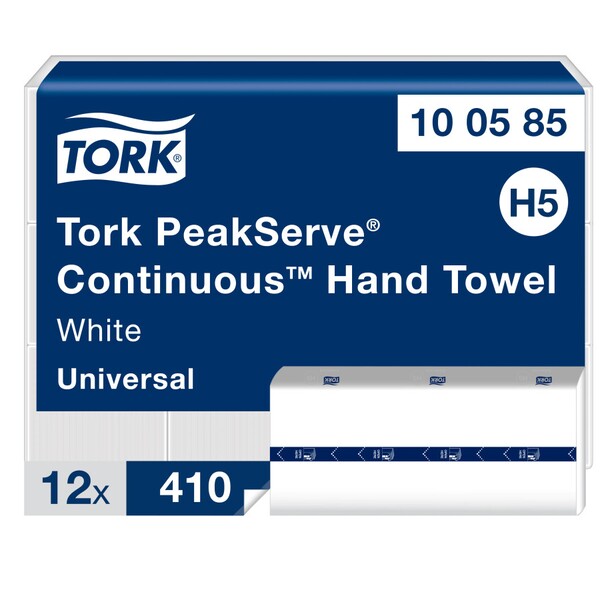 Tork PeakServe Continuous Paper Hand Towels White (Case of 4920) | 100585 - Fairspot UK