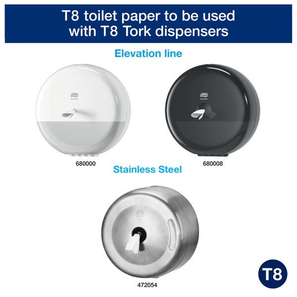 Tork SmartOne Toilet Roll White 207M (Case of 6) | 472242 - Fairspot UK