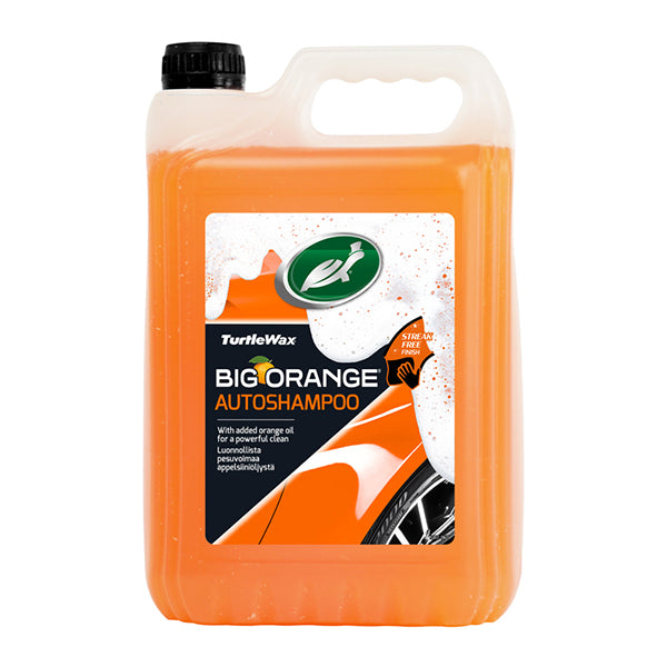 Turtlewax Big Orange Autoshampoo 5Ltr - Fairspot UK