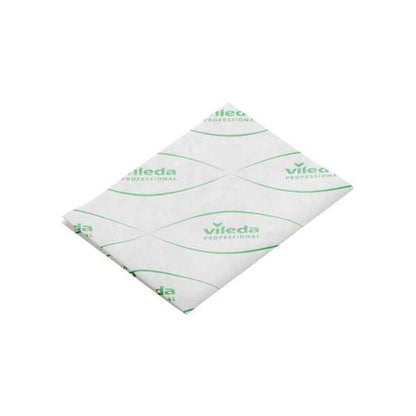 Vileda MicronSolo Woven Cloth (Case of 500) - Green - Fairspot UK