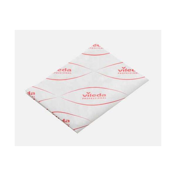 Vileda MicronSolo Woven Cloth (Case of 500) - Red - Fairspot UK
